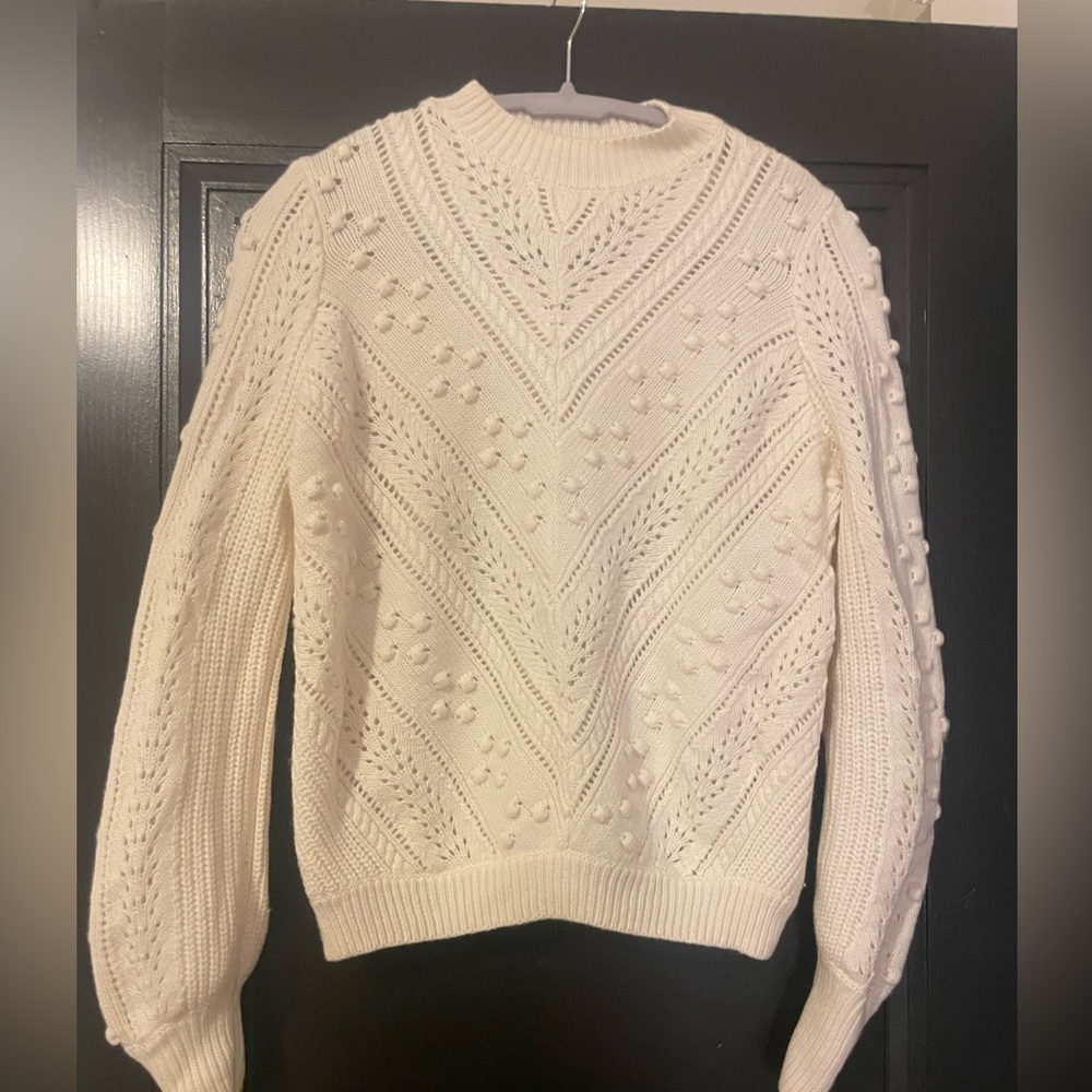 Sezane PULL SOLAL ecru